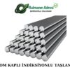 12 Mm Krom Kaplı İndiksiyonlu Taşlanmış Mil